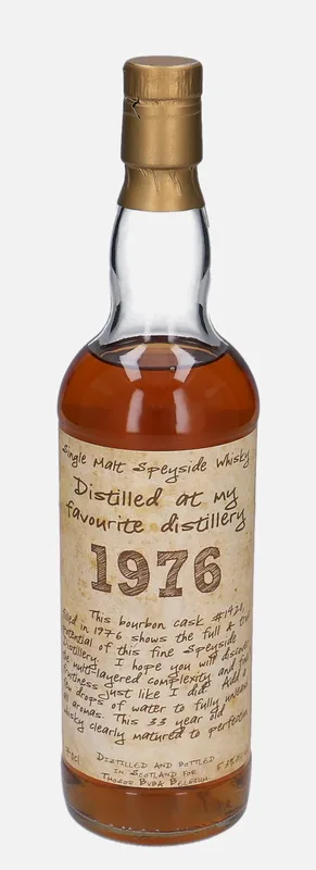 My Favourite Distillery – 1976 33 Year Old Thosop BVBA