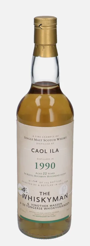 Caol Ila – 1990 22 Year Old The Whiskyman