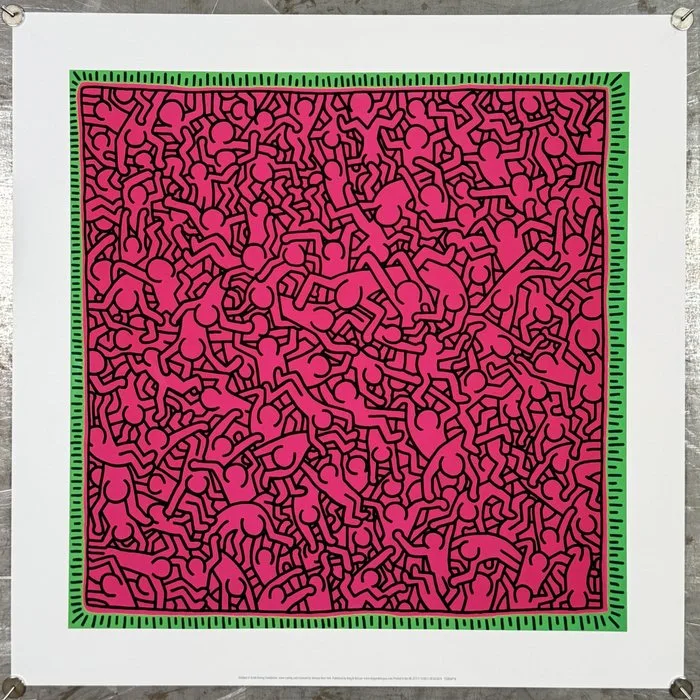 Keith Haring - Untitled | COA King & McGaw - Artestar *