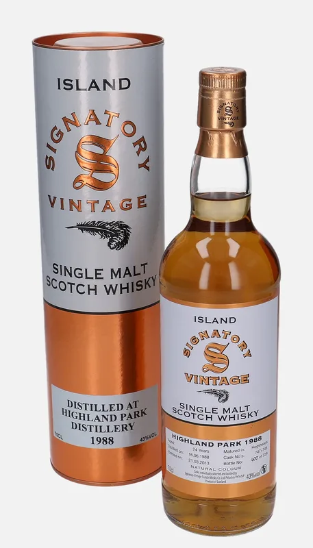 Highland Park – 1988 24 Year Old Signatory Vintage Scotch Whisky Co.
