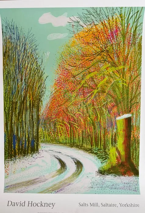 David Hockney - after (1937-2026), 8th January 2011 (the Arrival Of Spring), Copyright David Hockney, Printed in the