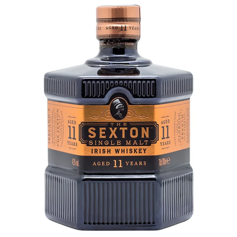 Sexton Aged 11 Years Single Malt Irish Whiskey (70cl, 43%)