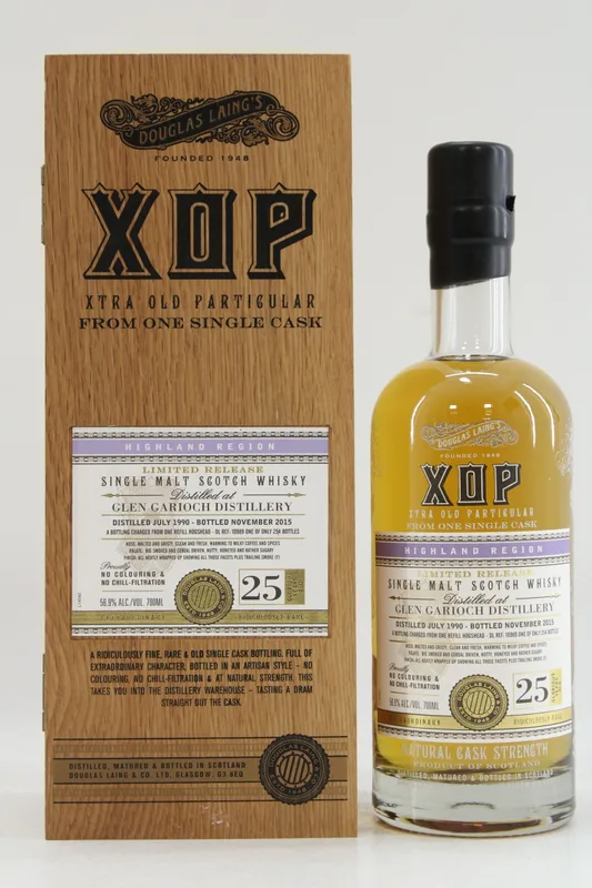 Glen Garioch – 25 Years Old - 1990 Douglas Laing XOP