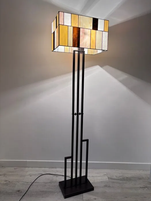 Theatre lamp - Stained glass - Mondrian