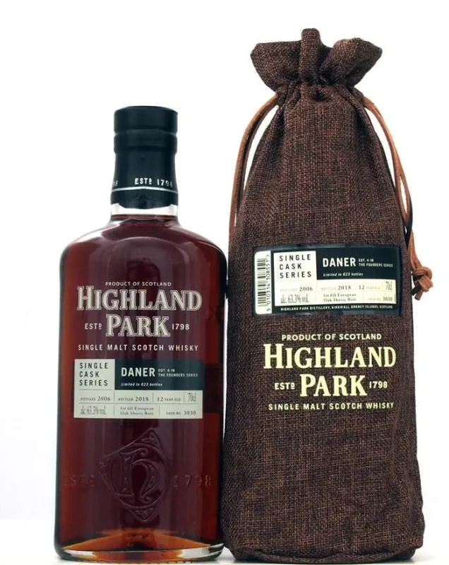 Highland Park – Daner Single Cask 12 Year Old (63.3%)