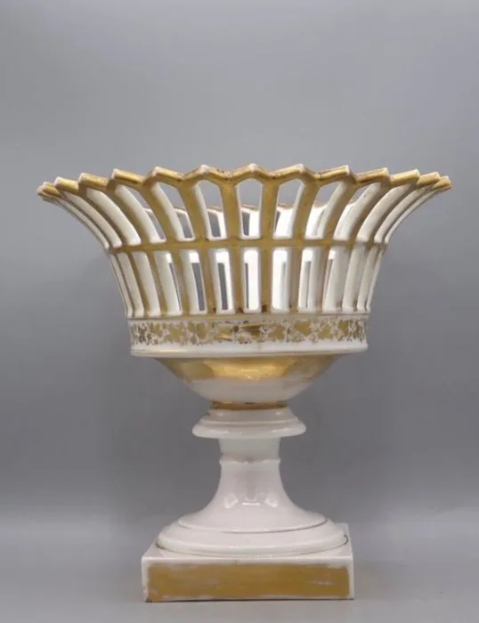 Vieux Bruxelles - Fruit basket - Porcelain - Reticulated basket
