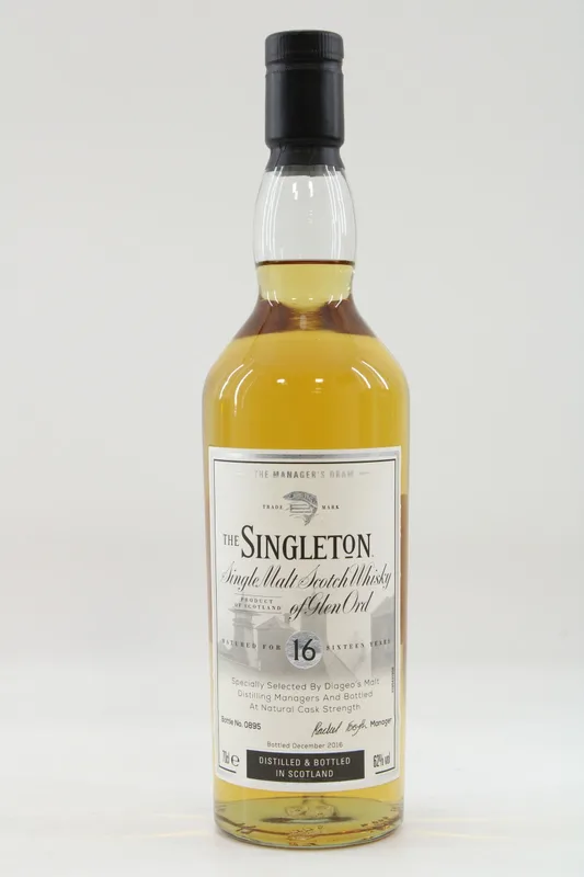 Singleton of Glen Ord - 16 Years Old - Manager's Dram 2016