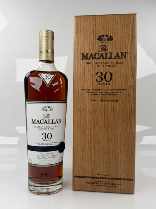 Macallan 30 years old Sherry Oak Cask 2023 Release - 70cl