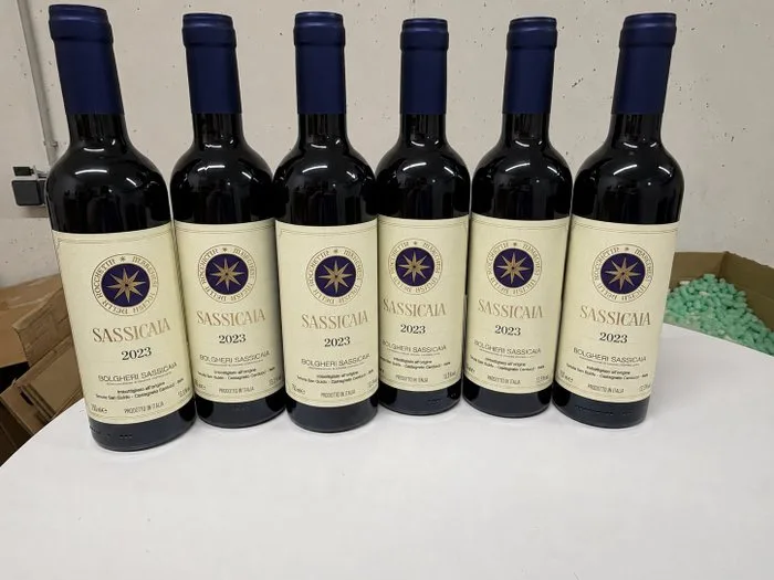 2023 Tenuta San Guido, Sassicaia - Bolgheri - 6 Half Bottles (0.375L)