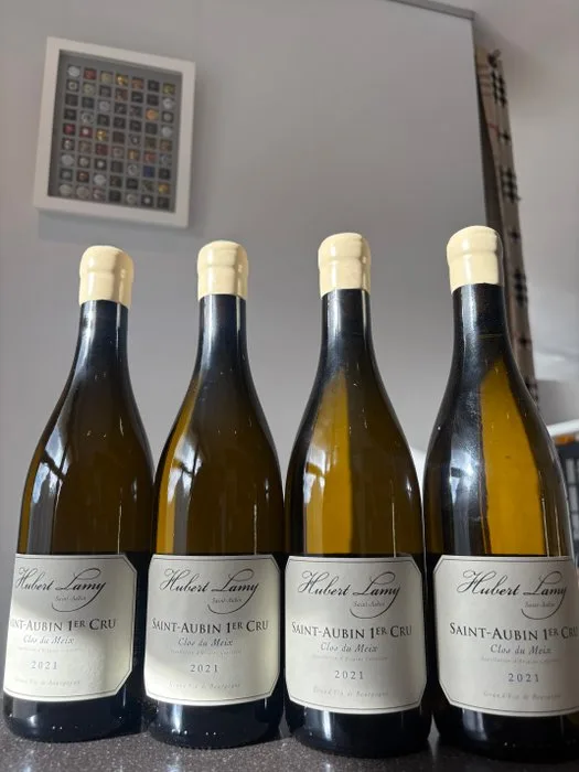2021 Hubert Lamy "Clos du Meix" - Saint-Aubin 1er Cru - 4 Bottles (0.75L)