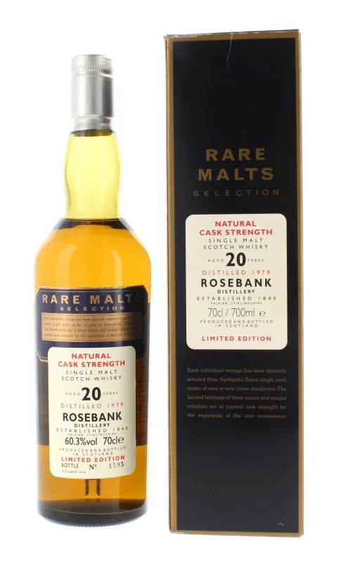 Rosebank – 1979 20 Year Old Rare Malts Selection