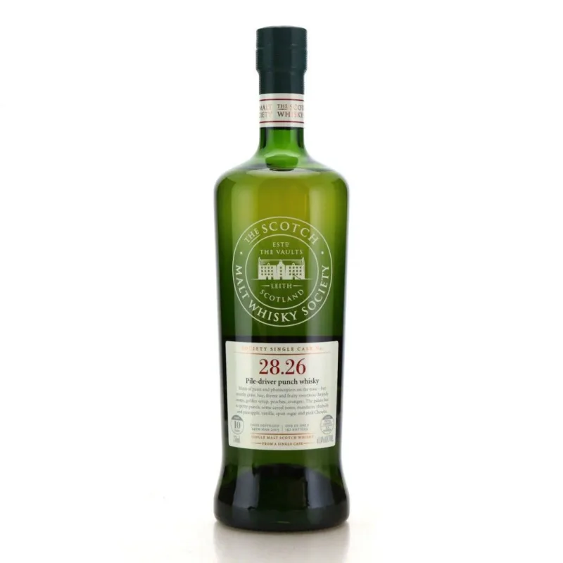 Tullibardine – 10 Year Old 2005 SMWS Single Cask 28.26 'Pile Driver Punch'