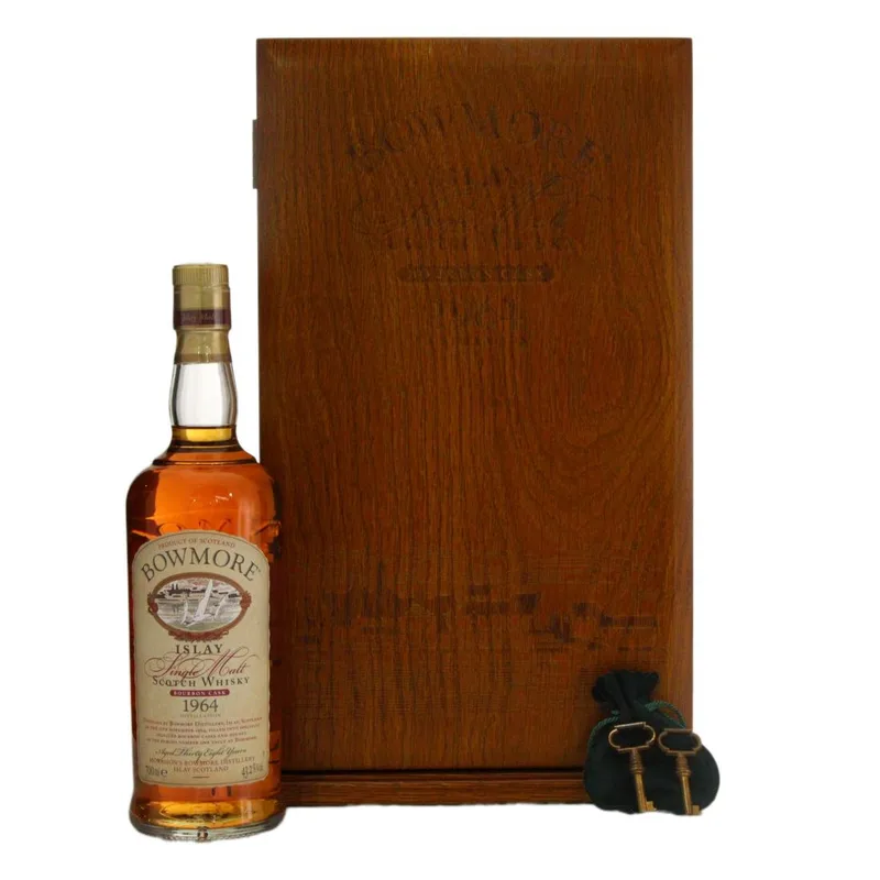 Bowmore – 1964 Bourbon Cask 38 Year Old (Bottle 007 of 018 in 75cl glass) (70cl, 43.20%)