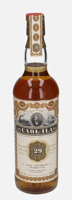 Caol Ila – 1979 29 Year Old Jack Wiebers Whisky World Old Train Line (70cl, 56%)