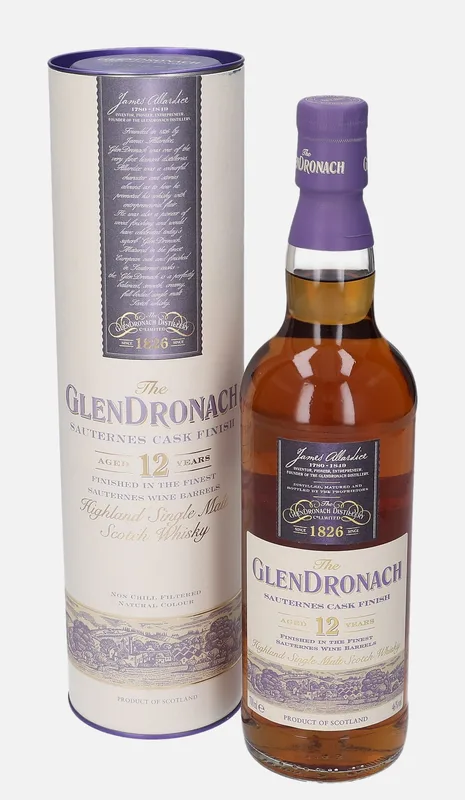 Glendronach – Sauternes Finish 12 Year Old