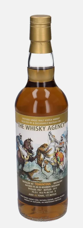 Tomintoul – 1967 45 Year Old The Whisky Agency Fight (70cl, 44.6%)