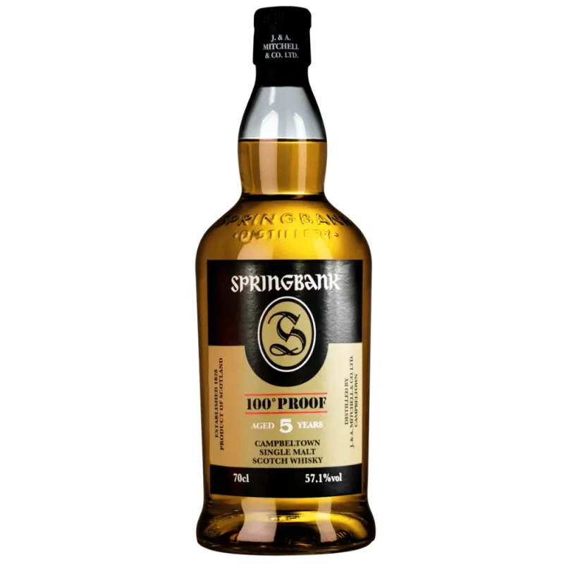 Springbank – 5 Year Old 100 Proof (70cl, 57.1%)