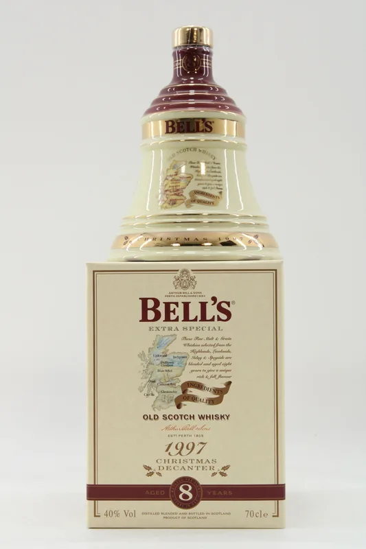 Bell's - 8 Years Old - Christmas 1997 Decanter