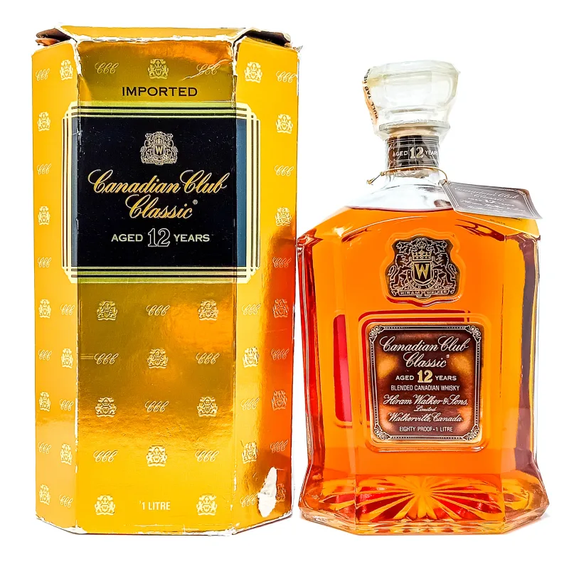 Canadian Club 12 Year Old Blended Canadian Whisky
