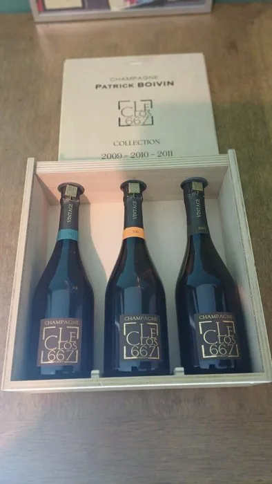 Patrick Boivin, 'Le Clos 667' Premier Cru Extra Brut Millesime - Champagne - 3 Bottles (0.75L)