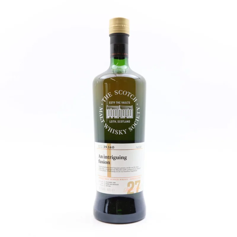 Linkwood – 27 Year Old 1989 SMWS Single Virgin Oak Cask 39.140 An Intriguing Fusion Speyside Single Malt Scotch Whisky (2017) (70cl, 49.3%)