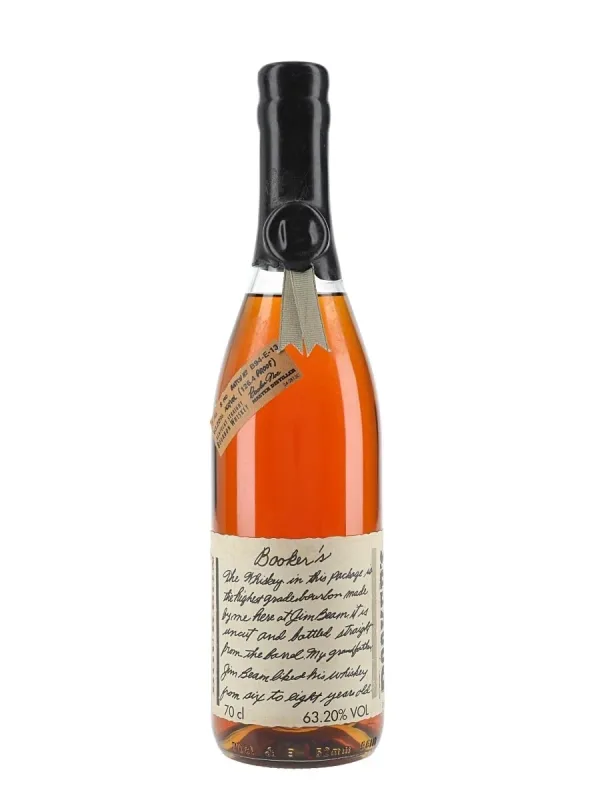 Booker's 7 Year Old Kentucky Straight Bourbon Whiskey, Batch B94-E-13, Distilled 1994, Bottled 2001 (70cl, 63.2%)