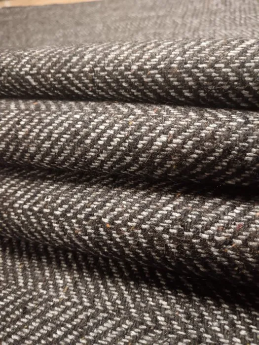 Pure Wool Tweed E 728 Size 5.50 x 1.50 m - Textile - 550 cm - 150 cm - Lana