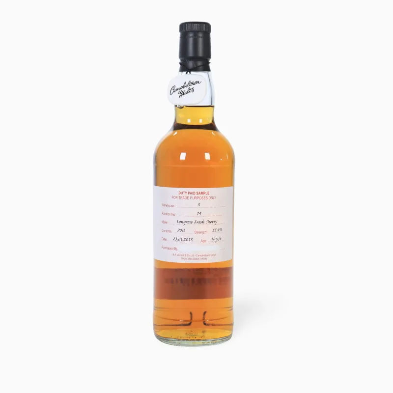 Longrow – 10 Year Old (2015) Duty Paid Sample