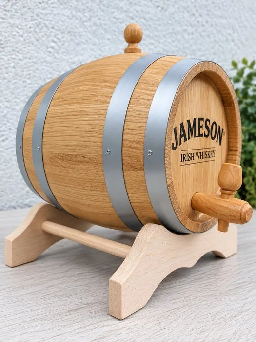 Barrel - oak wood - 3-liter Jameson whisky cask