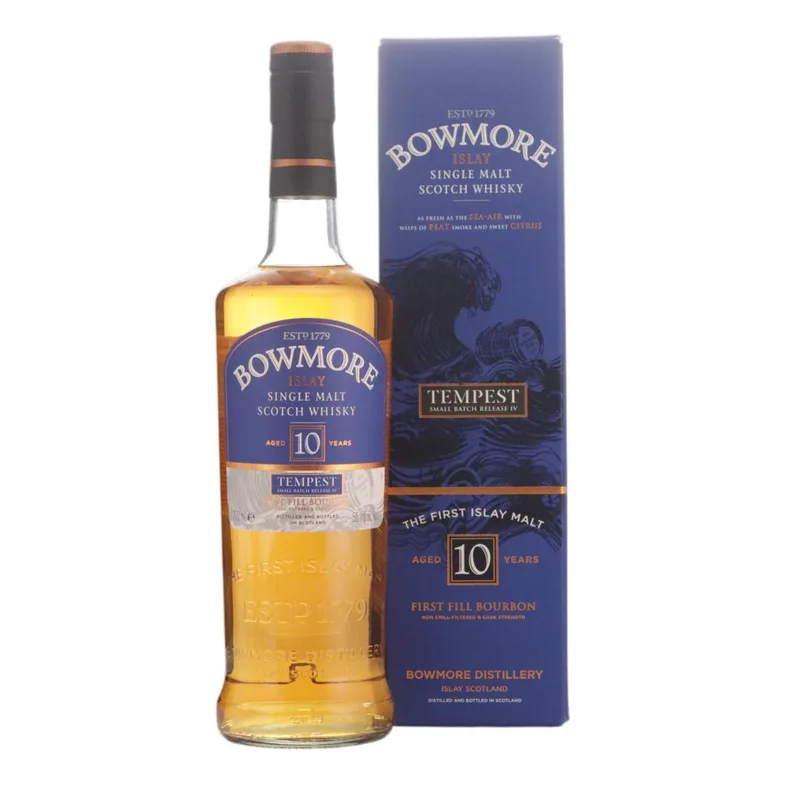 Bowmore – Tempest 10 Year Old Small Batch Release IV (70cl, 55.10%)
