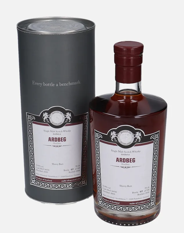 Ardbeg – 2000 Malts of Scotland (70cl, 54.8%)