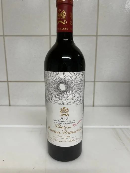 2002 Chateau Mouton Rothschild - Pauillac 1er Grand Cru Classé - 1 Bottle (0.75L)