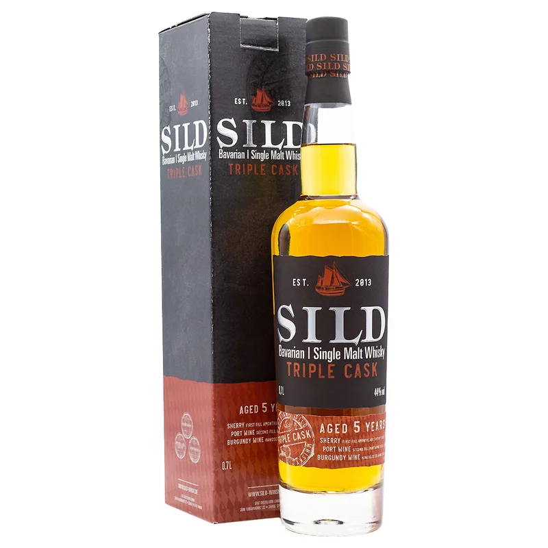 Sild Aged 5 Years Triple Cask Bavarian Single Malt Whisky (70cl, 44%)