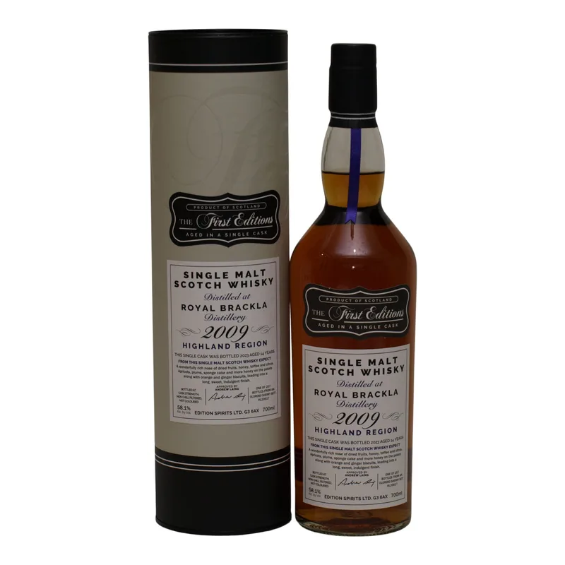 Royal Brackla – 2009/2023 14 Year Old Sherry Butt, The First Edition