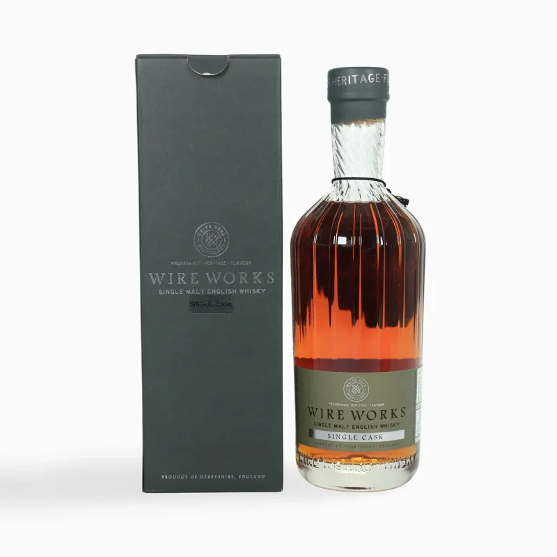 Wire Works White Peak Distillery Single American Oak STR Lightly Peated Cask #18-124