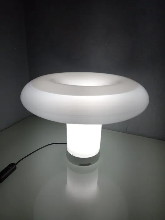 Artemide - Angelo Mangiarotti - Lesbo - Table lamp - Glass, Aluminium
