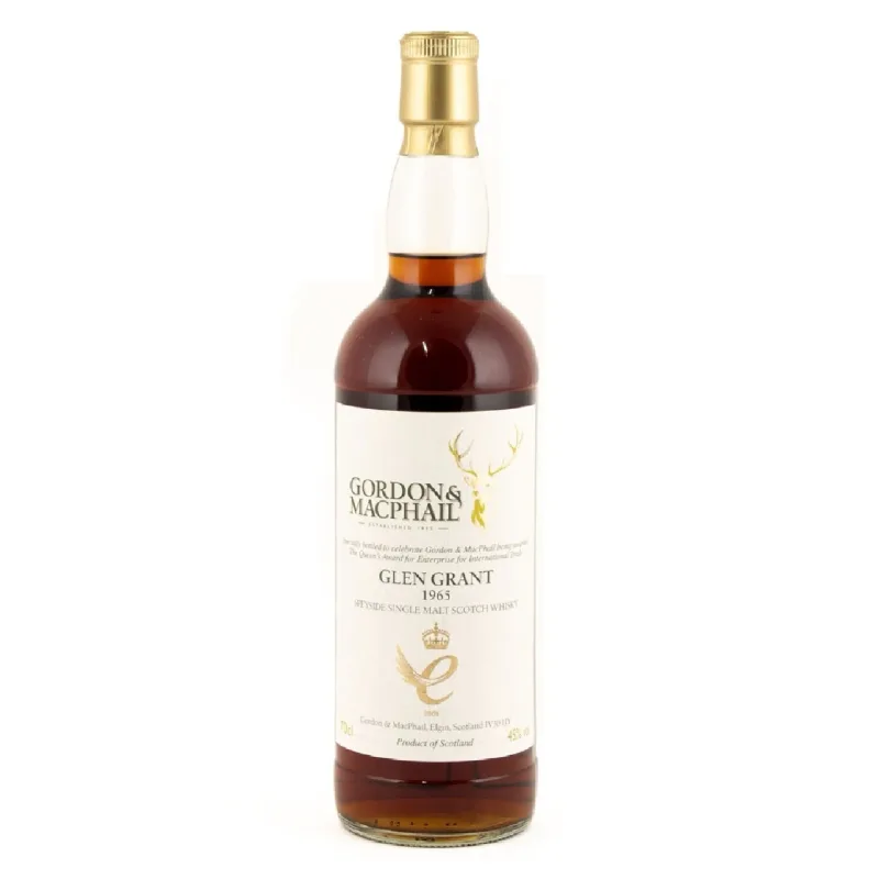 Glen Grant – 44 Year Old 1965 Gordon & MacPhail Staff Only Queen's Award for Enterprise Single 1st Fill Sherry Cask (70cl)
