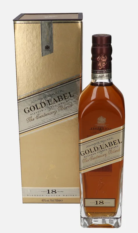 Johnnie Walker – Gold Label The Centenary Blend 18 Year Old (70cl, 40%)