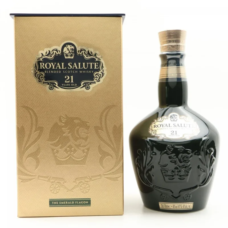 Chivas Regal 21 Year Old Royal Salute Blended Scotch Whisky (1990s) (70cl, 40%)