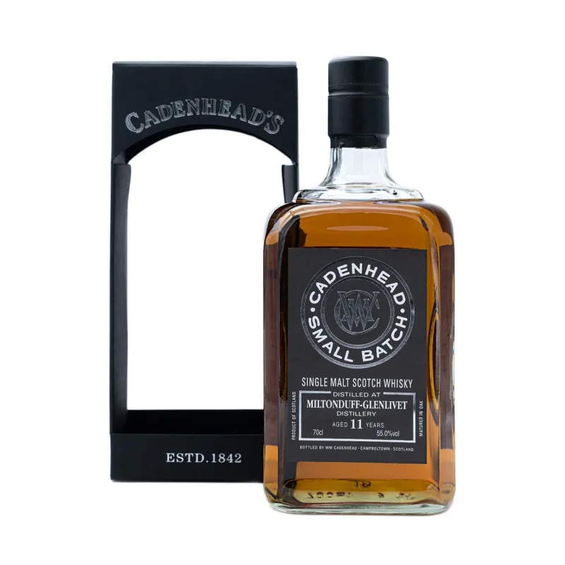 Miltonduff-Glenlivet 11 Year Old Cadenhead Small Batch Cask Strength (55%)