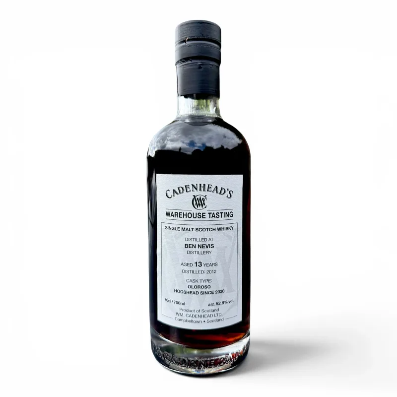 Ben Nevis – 13 Year Old 2012 Cadenhead's Single Oloroso Finished Cask Campbeltown Malts Festival Exclusive (2026) (70cl, 52.8%)