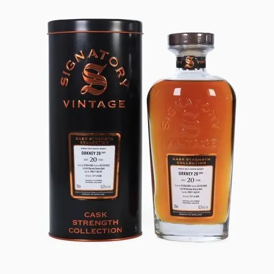 Secret Orkney – 20 Year Old (2005) Signatory Vintage (Cask Strength Collection) (70cl, 55.2%)
