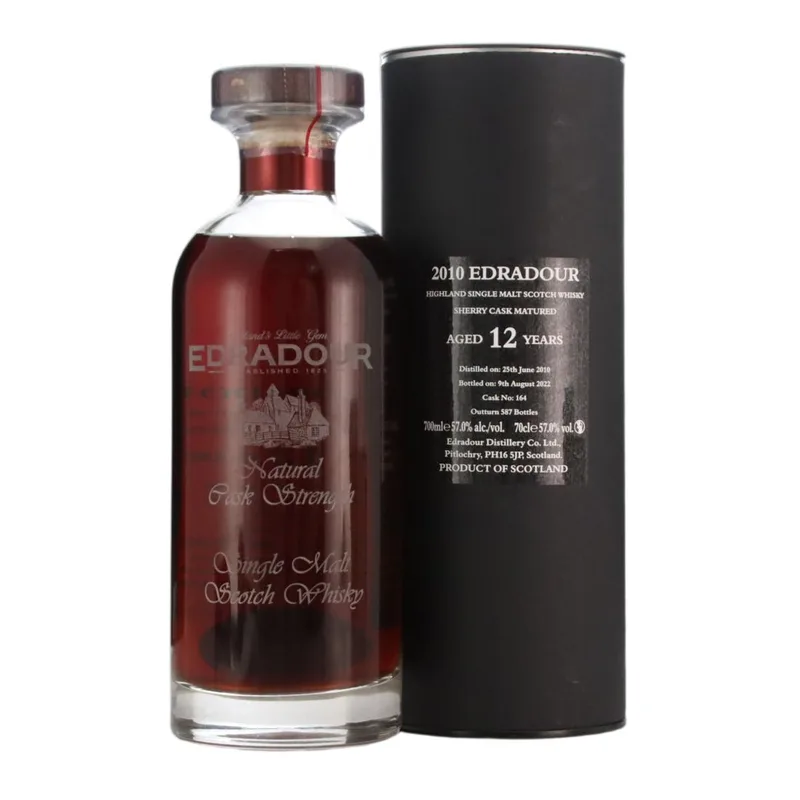 Edradour – 2010 Natural Cask Strength 12 Year Old