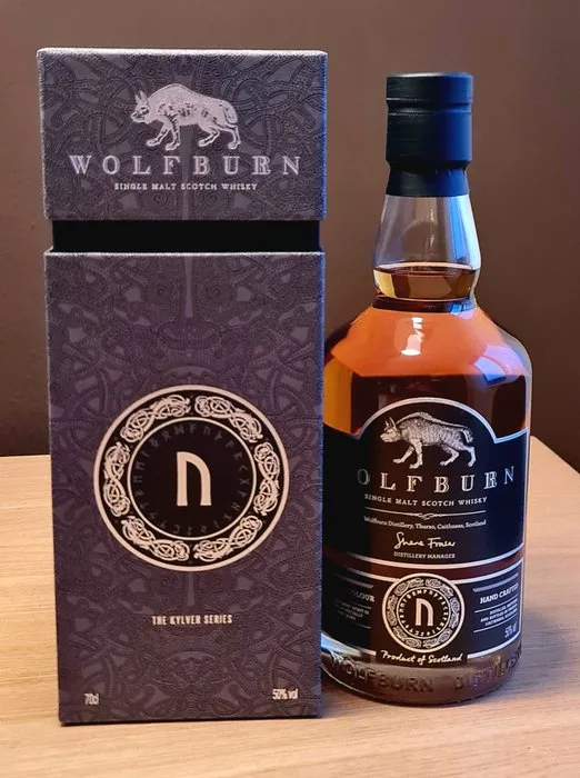 Wolfburn - Uruz - The Kylver Series No. 2 - b. 2017 - 70cl
