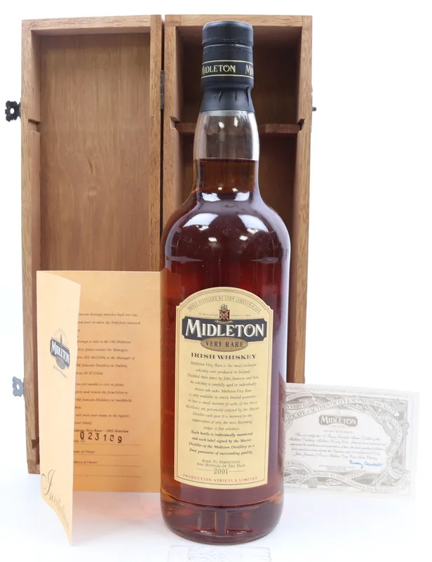 Midleton – Very Rare 2001 Bottle No.23189