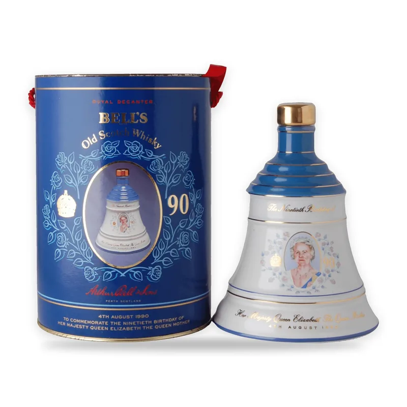 Bell's Decanter - Queen Mother's 90th Birthday