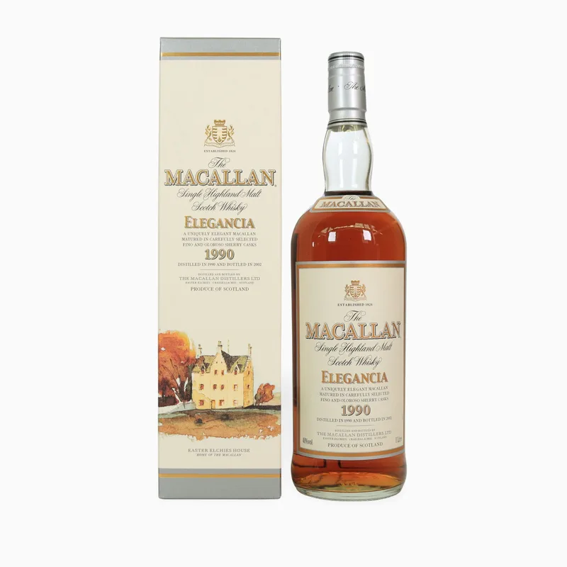 Macallan – 1990 (Elegancia) 1 Litre