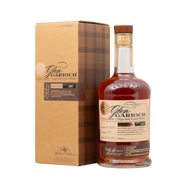 Glen Garioch – 2007 15 Year Old Single Cask #496
