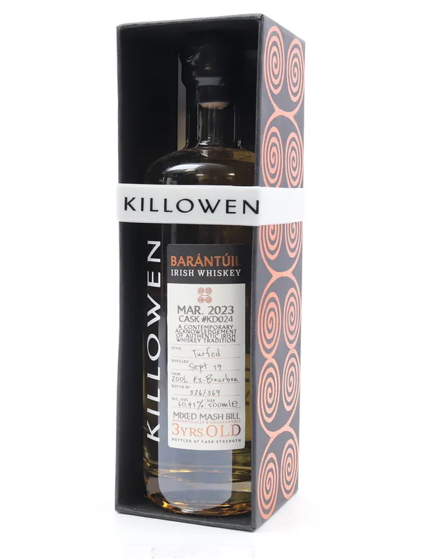 Killowen – Barantuil Irish Whiskey 3 Year Old Cask #KD024