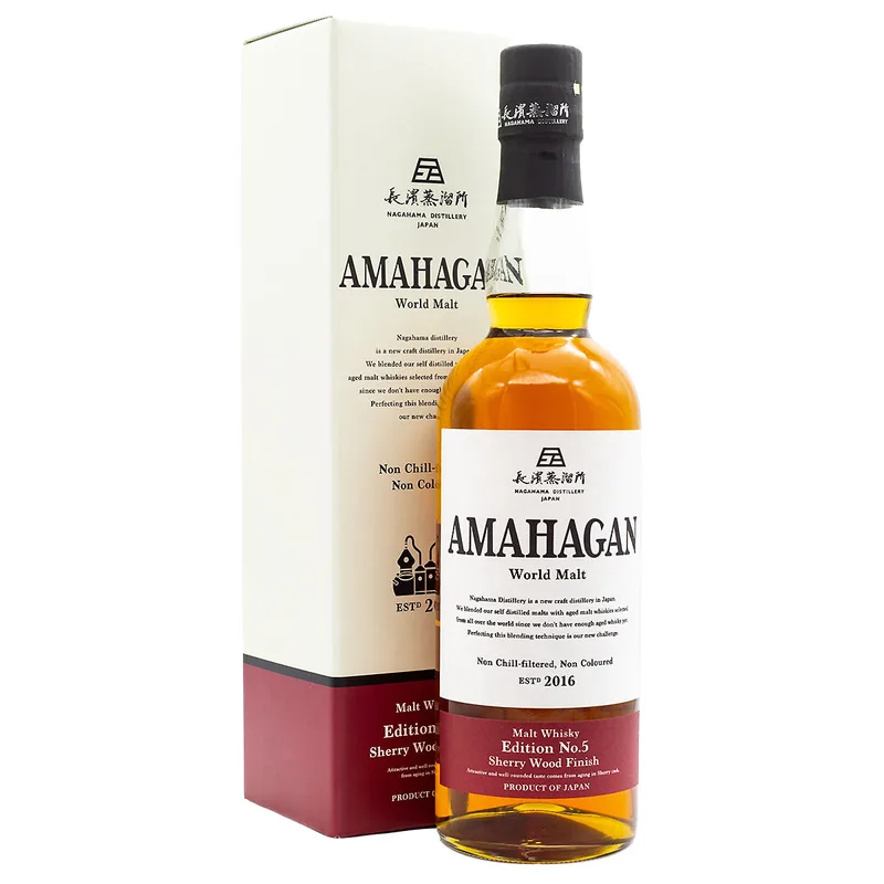 Amahagan World Malt Edition No.5 Sherry Wood Finish (70cl, 47%)